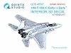 Quinta Studio QDS-48597 F-15A/F-15C Early/F-15J Early 3D-Printed & coloured Interior on decal paper (Hasegawa) (Small version) 1/48